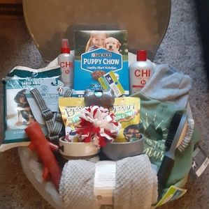 New Doggie Gift Set/Basket
